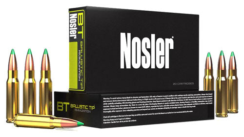 Nosler Spr Ballistic Tip BT Ammo