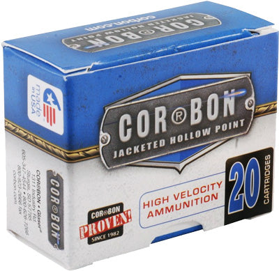 Corbon 20- JHP +P Ammo