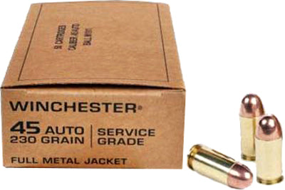 Win Service Grade -Rn FMJ Ammo