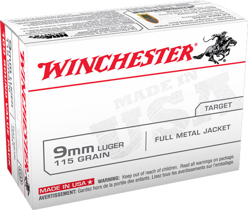 Win Usa Luger FMJ Ammo