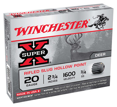 Winchester Super-X Slugs 5 3/4oz Ammo