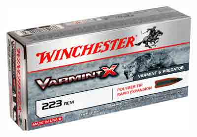 Winchester Varmint-X Polymer Tipped 20 Ammo