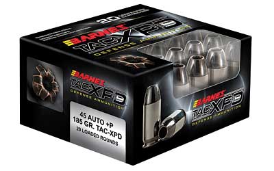 Barnes TAC-XPD TAC-XP Lead Free HP +P Ammo