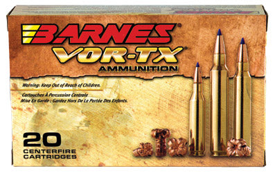 Barnes VOR-TX Tipped Triple Shock X Lead Free Ammo