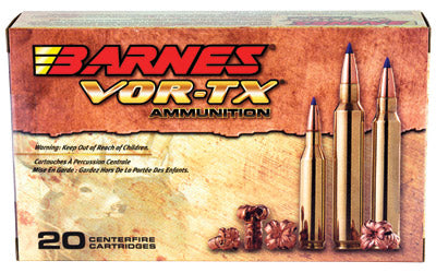 Barnes VOR-TX Tipped Triple Shock X Boat Tail Lead Free Ammo