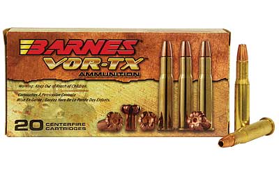 Barnes VOR-TX Triple Shock X Flat Nose Lead Free Ammo