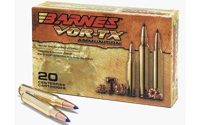 Barnes VOR-TX Tipped Triple Shock X Boat Tail Lead Free Ammo