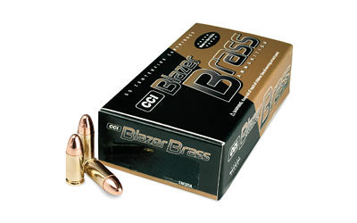 CCISpeer Blazer Brass FMJ Ammo