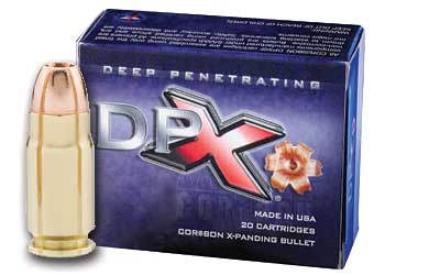 CorBon Deep Penetrating X Barnes Ammo