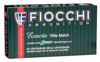 Fiocchi Boat Tail Match King HP Ammo