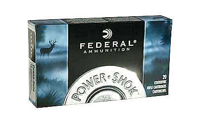 Federal PowerShok SP Flat Nose Ammo