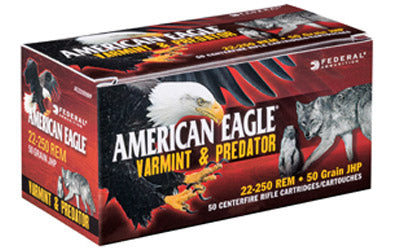 Federal American Eagle Varmint Predator JHP Ammo