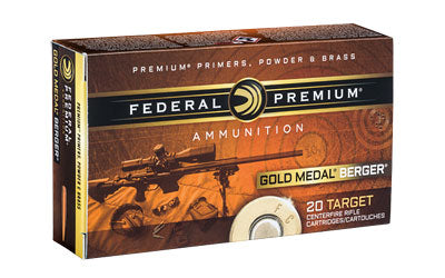 Federal Gold Medal Berger Hybrid HPBT Ammo