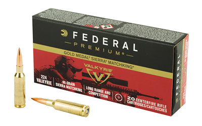 Federal Gold Medal Boat Tail HP Ammo