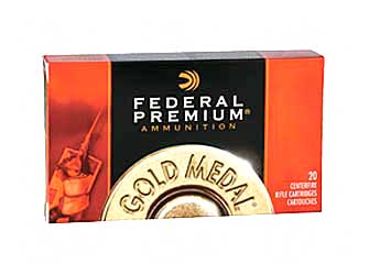 Federal Gold Medal Match Boat Tail HP Ammo