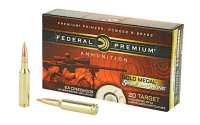 Federal Gold Medal Sierra Match King Boat Tail HP Ammo