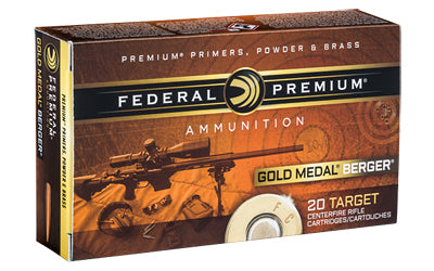 Federal Gold Medal Berger Ammo