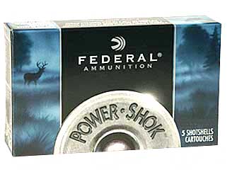 Federal PowerShok Dram Buck Ammo