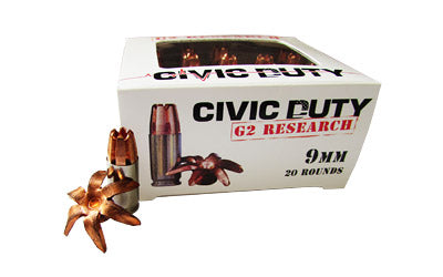 G2 Research Civic Duty Lead Free Copper Ammo