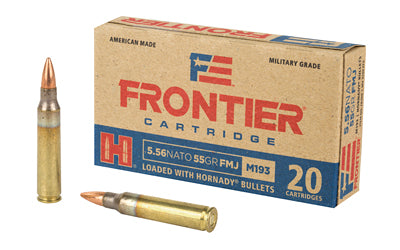 Frontier Cartridge Lake City FM193 FMJ Ammo