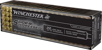 Winchester Super Suppressed Black CP RN Ammo