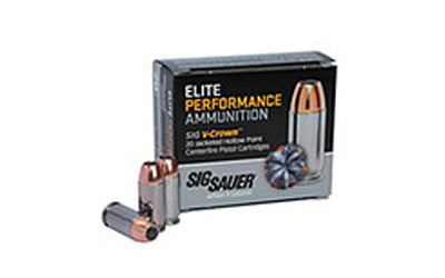 Sig Sauer Elite Performance V-Crown JHP Ammo