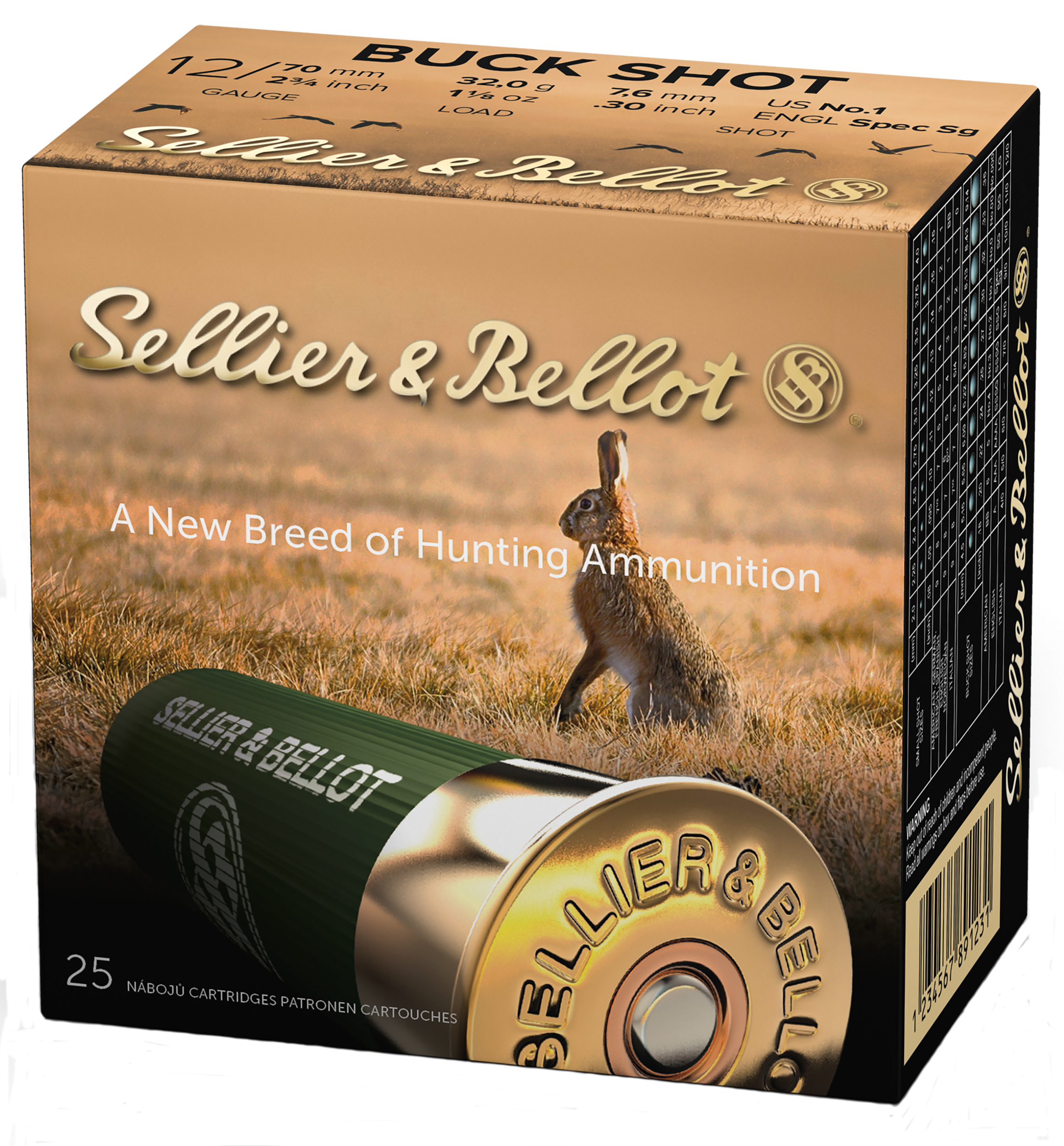 Sellier Bellot Lead Buck Ammo